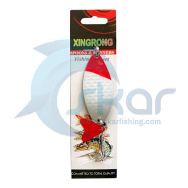 قاشقک 21 گرمی ژینگ رانگ قرمز سفید