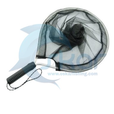 چاک قزلی  ساده تور مشکی