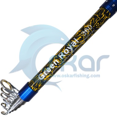 چوب ماهیگیری زردچریکی OSP مدل  Green Royal