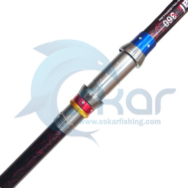 چوب ماهیگیری قرمز چریکی OSP مدل  Green Royal
