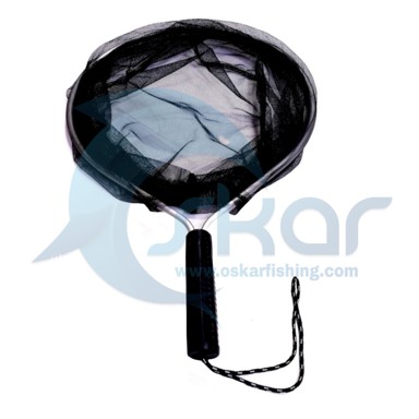 چاک قزلی  ساده تور مشکی