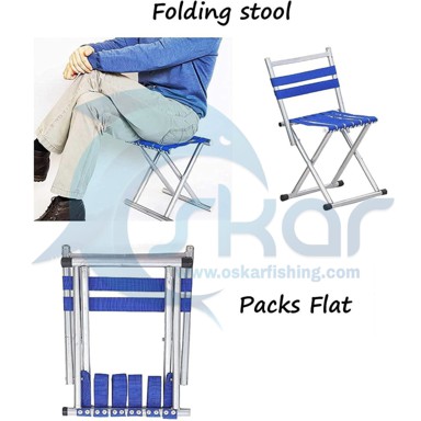 صندلی تاشو ماهیگیری پشت دار پرستیژ