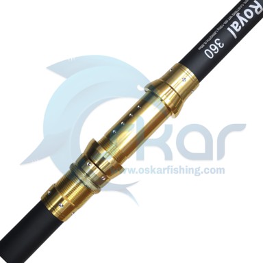 چوب ماهیگیری مشکی-طلایی OSP مدل Green Royal