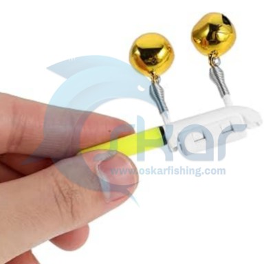 چراغ نوک چوب به همراه دو زنگوله و باتری