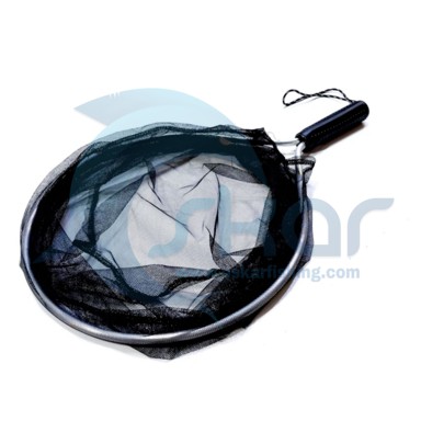 چاک قزلی  ساده تور مشکی