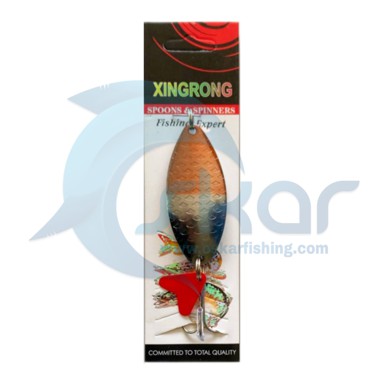 قاشقک 21 گرمی ژینگ رانگ نقره ای بژ