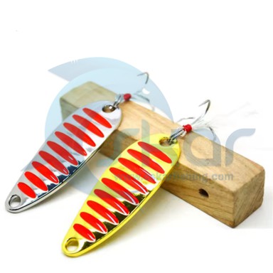 قاشقک 20 گرمی با خطوط موازی