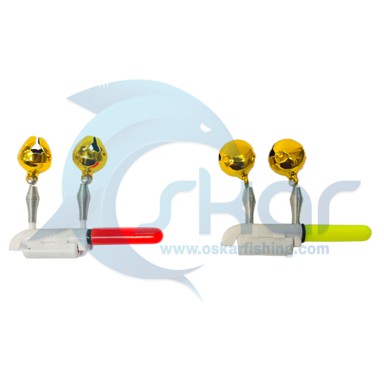 چراغ نوک چوب به همراه دو زنگوله و باتری