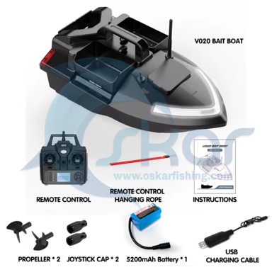 قایق طعمه پاش 3 مخزنه