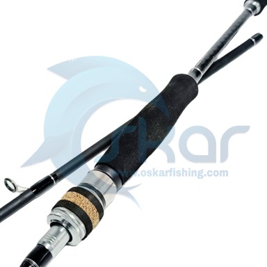 چوب دوتکه قزلی BLACK HUNTER PRO