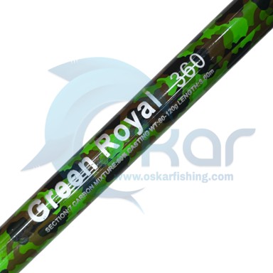 چوب ماهیگیری سبز استتاری OSP مدل Green Royal
