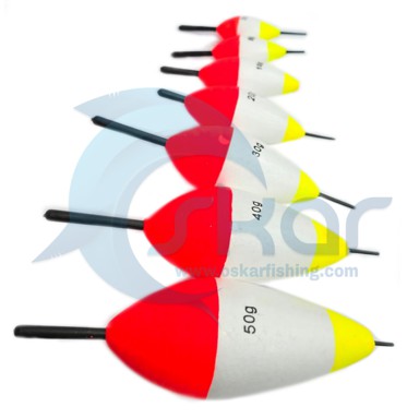 شناور یونولیتی سه رنگ زرد سفید قرمز