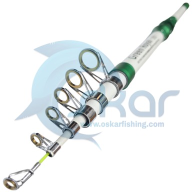 چوب ماهیگیری سفید-سبز OSP مدل Green Royal