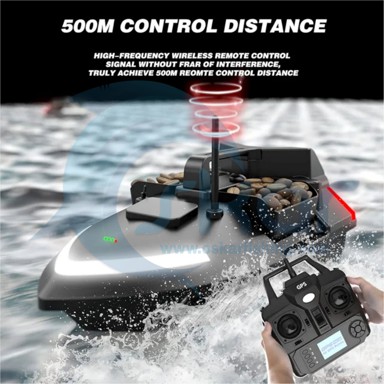 قایق طعمه پاش 3 مخزنه