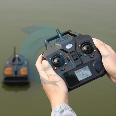 قایق طعمه پاش دو مخزنه مدل flytec V700