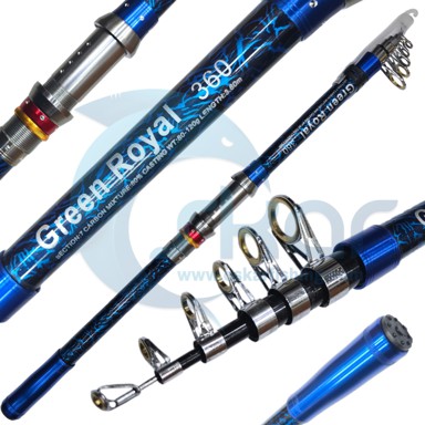 چوب ماهیگیری آبی چریکی OSP مدل  Green Royal